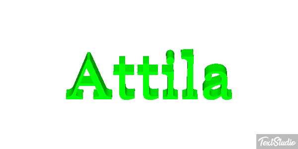 Attila Texteffekt