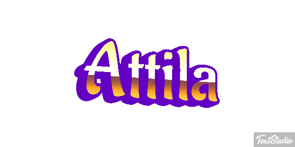 Attila Texteffekt