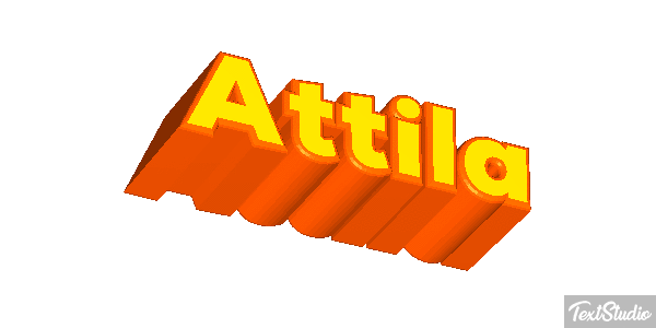 Attila Texteffekt