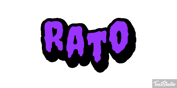 Rato Efeito do texto