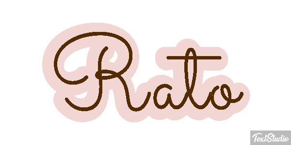 Rato Efeito do texto