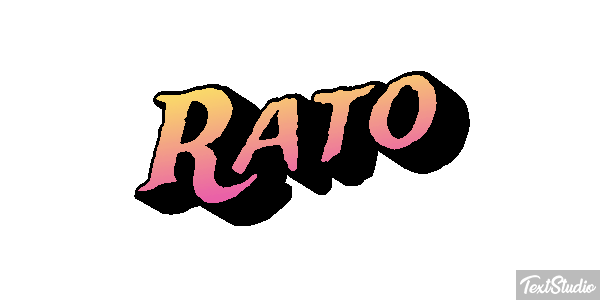 Rato Efeito do texto