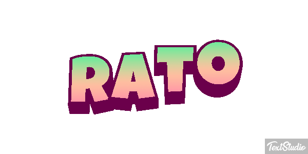 Rato Efeito do texto