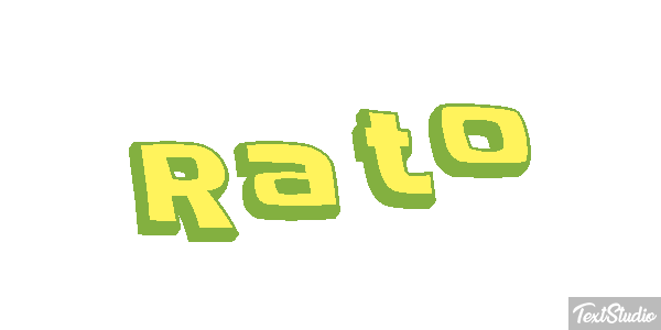 Rato Efeito do texto
