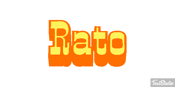 Rato Efeito do texto