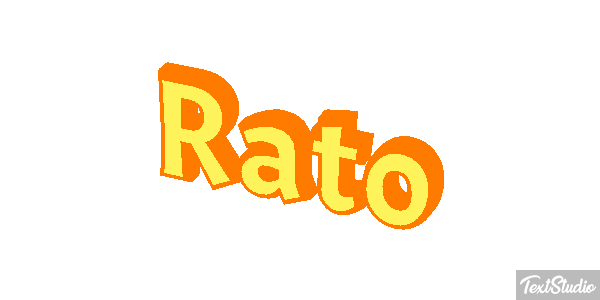 Rato Efeito do texto