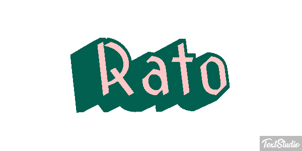 Rato Efeito do texto