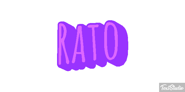 Rato Efeito do texto