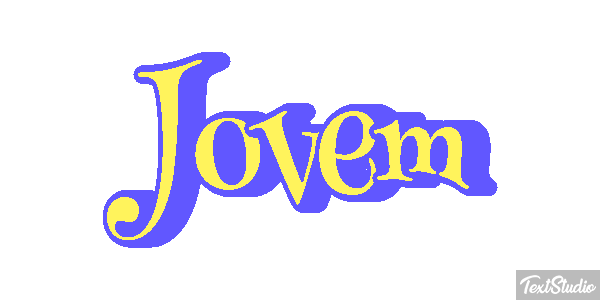 Jovem Efeito do texto