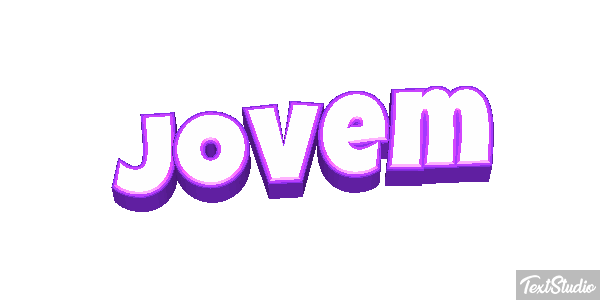 Jovem Efeito do texto