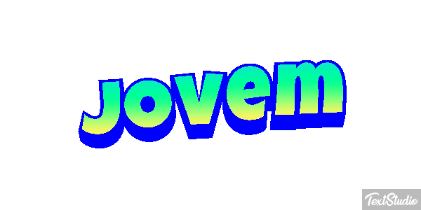 Jovem Efeito do texto