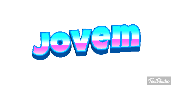 Jovem Efeito do texto