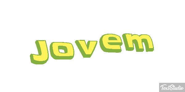 Jovem Efeito do texto