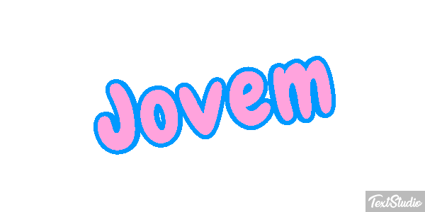 Jovem Efeito do texto