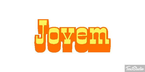 Jovem Efeito do texto