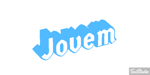Jovem Efeito do texto