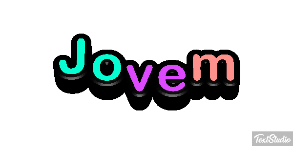 Jovem Efeito do texto