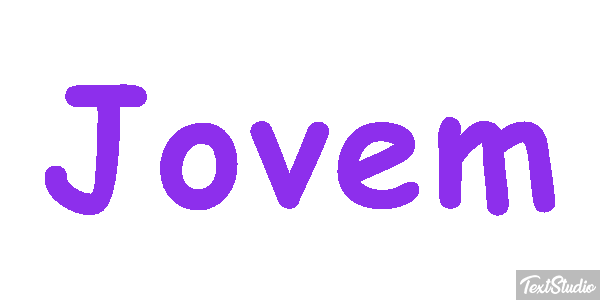 Jovem Efeito do texto