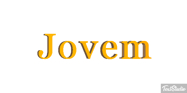 Jovem Efeito do texto