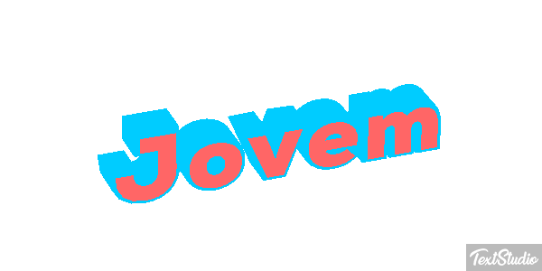 Jovem Efeito do texto