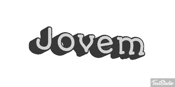 Jovem Efeito do texto