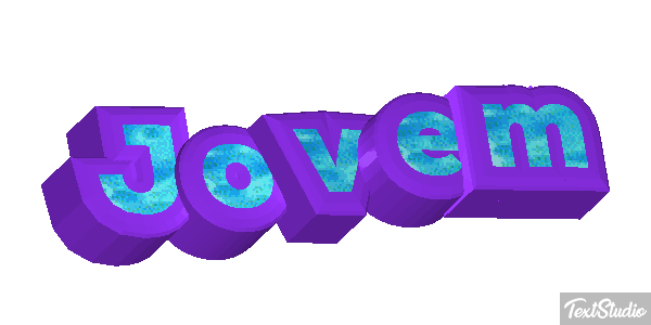 Jovem Efeito do texto