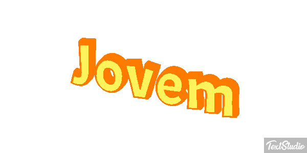 Jovem Efeito do texto