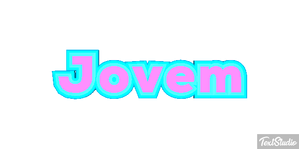Jovem Efeito do texto