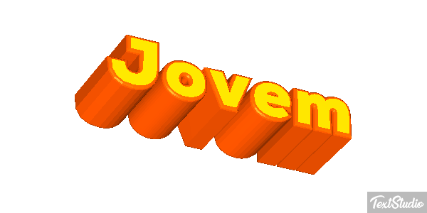 Jovem Efeito do texto