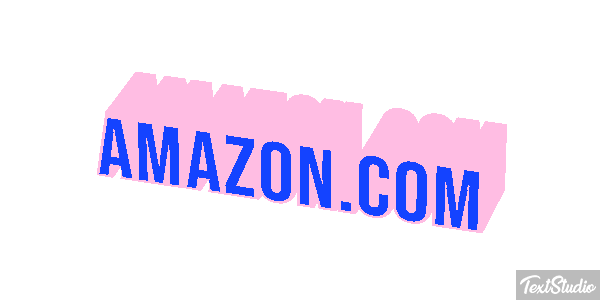 Amazon.com Efeito do texto
