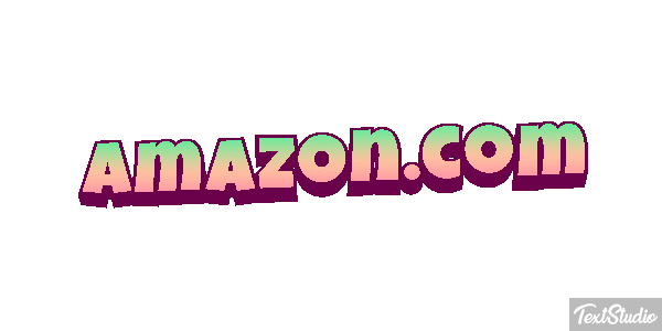 Amazon.com Efeito do texto