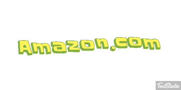Amazon.com Efeito do texto