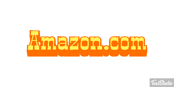 Amazon.com Efeito do texto