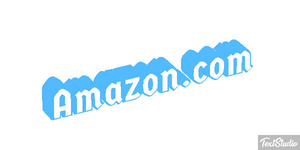 Amazon.com Efeito do texto