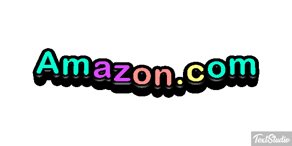 Amazon.com Efeito do texto