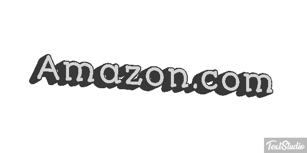 Amazon.com Efeito do texto