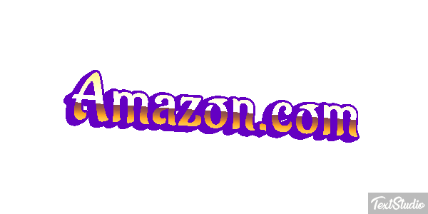 Amazon.com Efeito do texto