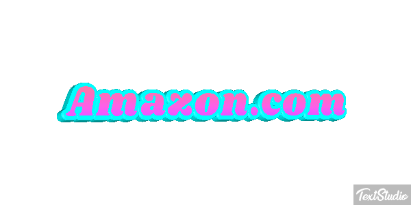 Amazon.com Efeito do texto