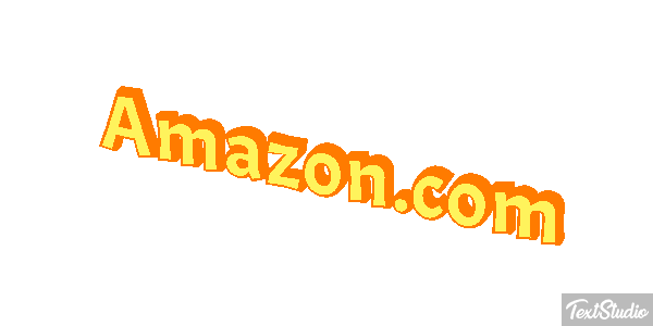 Amazon.com Efeito do texto