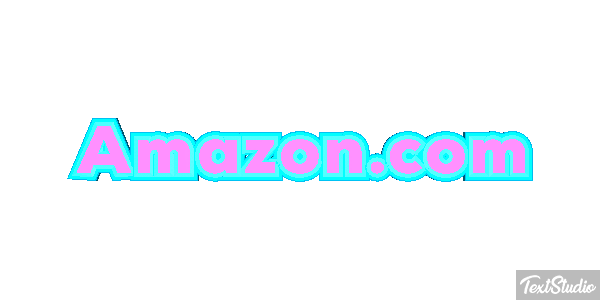 Amazon.com Efeito do texto