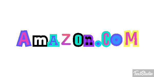 Amazon.com Efeito do texto