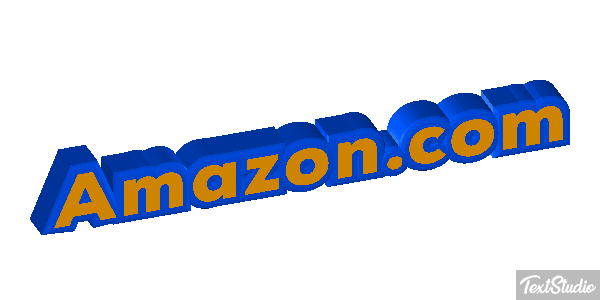 Amazon.com Efeito do texto
