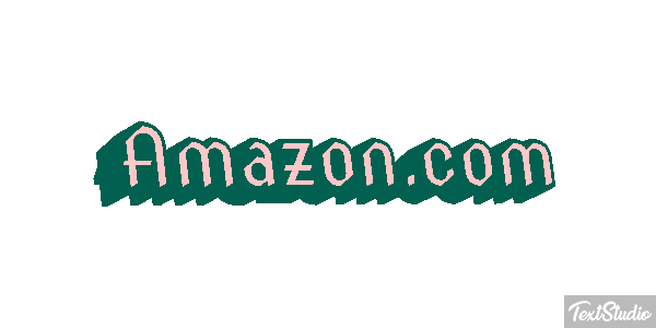 Amazon.com Efeito do texto