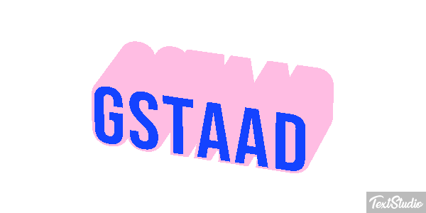 Gstaad Effetto testo