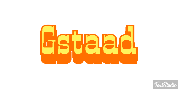 Gstaad Effetto testo