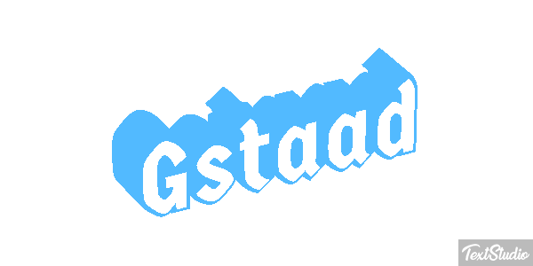 Gstaad Effetto testo
