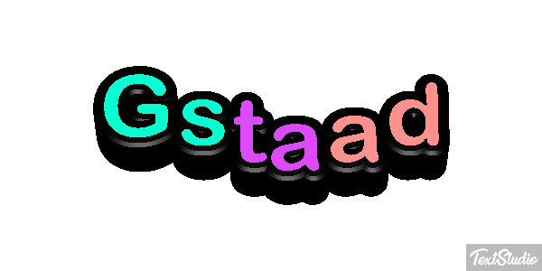 Gstaad Effetto testo