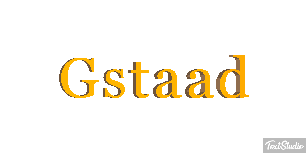 Gstaad Effetto testo