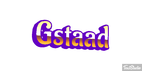 Gstaad Effetto testo
