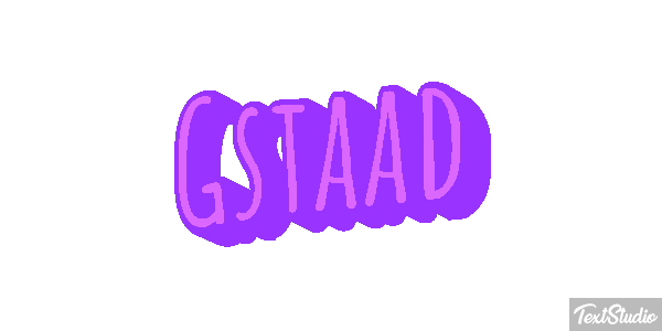Gstaad Effetto testo